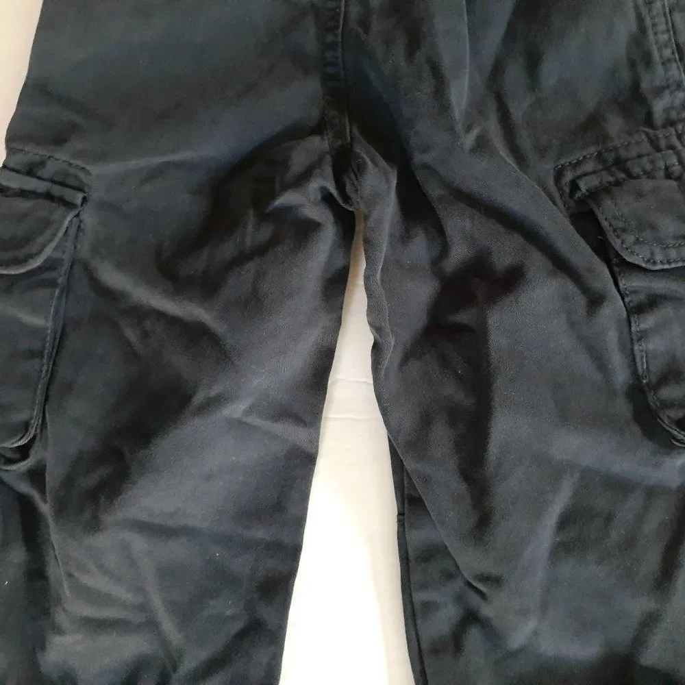 Children's Place Boys Pants Cargo Navy Elastic Waist Pull On 18 Months New